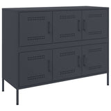 Sideboard Anthracite 100.5x39x79 cm Steel 843098