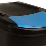 Stackable Dustbins 4 pcs Anthracite 100 L 316185