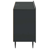 Sideboard with Drawer Black 89 x 34.5 x 62 cm Engineered Wood 894426