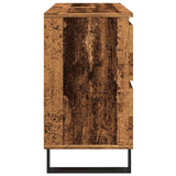 Bathroom Sink Cabinet Old Wood 80x33x60 cm Engineered Wood 857238