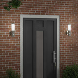 Outdoor Wall Light 2 pcs Silver 15 x 7.5 x 33 cm 4005954