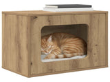 Cat House Artisian Oak 51 x 30 x 42.5 cm Engineered Wood 8000652