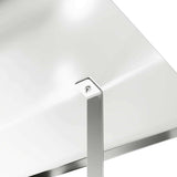 Chimney Hood Silver 60 x 60 x 38 cm Stainless Steel 42008436
