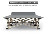 Heavy Duty Single Folding Bed Camping Travel Guest Lightweight 82852607