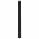 Dining Table Legs A-Shaped 2 pcs Black 50x cm Steel 4012844