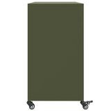 Sideboard Olive Green 100.5x39x72 cm Steel 846744