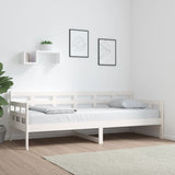 Day Bed without Mattress White Solid Wood Pine 80x200 cm 820363
