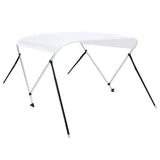 ZNTS 2 Bow Bimini Top White 150x120x110 cm 93123