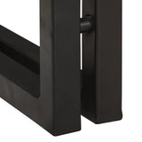 End Table with Drawer 30 x 30 x 40 cm Solid Reclaim Wood 4016716