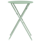 Bistro Table Light Mint 50 x 71 cm Powder-coated Steel 42002964