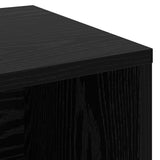 Shoe Bench Black Oak 103 x 30 x 54.5 cm Engineered Wood 875160