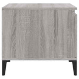 Coffee Table Grey Sonoma 100x50x45 cm Engineered Wood 821138