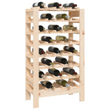 Wine Rack 61.5x30x107.5 cm Solid Wood Pine 822541
