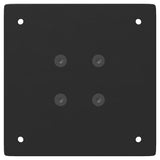 Console Table Legs 4 pcs Black 72 cm Steel 4012492