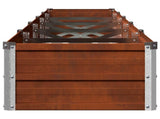Raised Garden Bed Rusty 400 x 40 x 24 cm corton 8006358