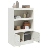Sideboard White 67x39x107 cm Steel 841672