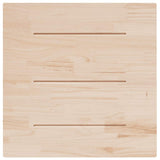 Table Top White 90x90x2.5 cm Solid Wood Pine Square 824396