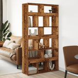 Room Divider Old Wood 100x33x187.5 cm Engineered Wood 3309544
