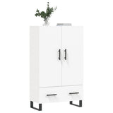 Highboard White 69.5x31x115 cm Engineered Wood 828260