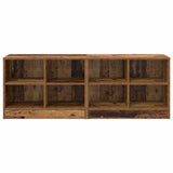 Bed Cabinet 2 pcs Old Wood 66 x 33 x 48 cm Engineered Wood 893729