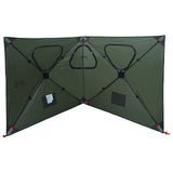 Hunting Tent Army Green 145 x 145 x 150 cm Polyester and Steel 42028726