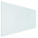 Fireplace Glass Plate Transparent 120 x 60 cm Glass 353861