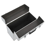 ZNTS Tool Case 47x36x20 cm Silver Aluminium 91845