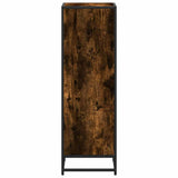 Book Cabinet Smoked Oak 40x35x107.5 cm Engineered Wood 849111