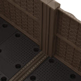 Raised Bed 80x80x38 cm Polypropylene 316525