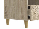 TV Cabinet 102 x 34.5 x 50 cm Sonoma Oak Engineered Wood 895137