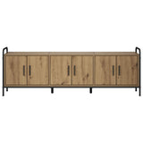 TV Cabinet 146 x 33 x 50 cm Artisan Oak Engineered Wood 8013745