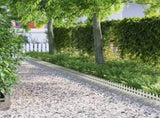 Lawn Edgings 10 pcs Silver 103 x 0.05 x 22 cm Stainless Steel 874798