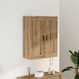 Wall Mounted Cabinet Artisian Oak 69.5x34x90 cm Engineered Wood 857311
