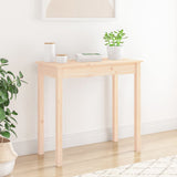Console Table 80x40x75 cm Solid Wood Pine 814244