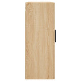 Wall Mounted Cabinet Sonoma Oak 69.5x34x90 cm 828447