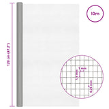 Mesh Screen 120 x 1000 cm 18 Mesh Stainless Steel 201 Silver 42039606
