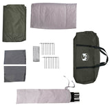 Family Tent with Rainfly Water-resistant 18-Person Army Green 42042237