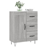 Sideboard Grey Sonoma 69.5x34x90 cm Engineered Wood 830258