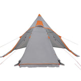 Camping Tent Tipi 5-Person Grey Waterproof 4009409