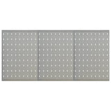 Wall-mounted Peg Boards 3 pcs 40x58 cm Steel 145349