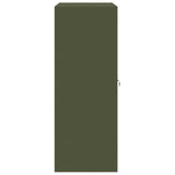 Storage Cabinet Olive Green 90 x 40 x 105 cm Steel 891650