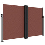 Retractable Side Awning Brown 160x1200 cm 4004824