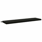 2-Piece Bench Cushions SOEST 2 pcs 100% Polyester Black 949053