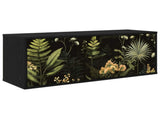 Wall-mounted TV Cabinet RHENEN 102 x 33 x 40 cm Black Oak 8007150