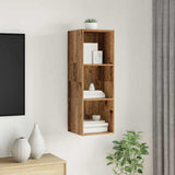 TV Cabinet Set Old Wood 37 x 37 x 107 cm Engineered Wood 875081