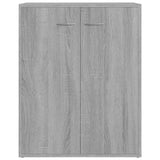 Sideboard Grey Sonoma 60x30x75 cm Engineered Wood 815379