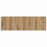 7 Piece TV Cabinet Set Wall-mounted Artisan Oak Engineered Wood 3329214