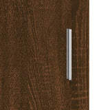 Aquarium Stand Brown Oak 101x41x58 cm Engineered Wood 833614