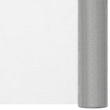 ZNTS Mesh Screen Stainless Steel 112x2000 cm Silver 150898