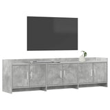 TV Cabinet 168 x 33 x 47 cm Concrete Grey Engineered Wood 8011206